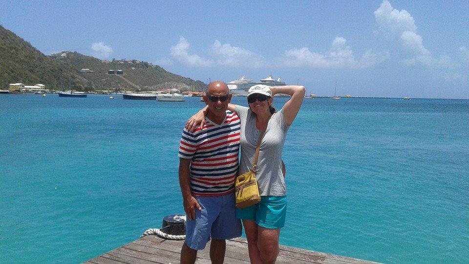 Christine Hebert- Teixeira and I in Phillipsburg