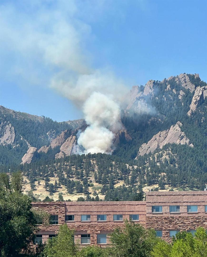 My office in Boulder was evacuated today at 11am. My flight lands tomorrow at 2pm for my annual trek into the office for a week. 😬