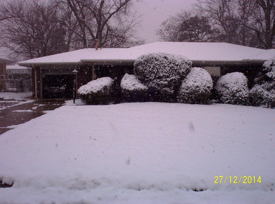 Who says it never snows in Oklahoma?