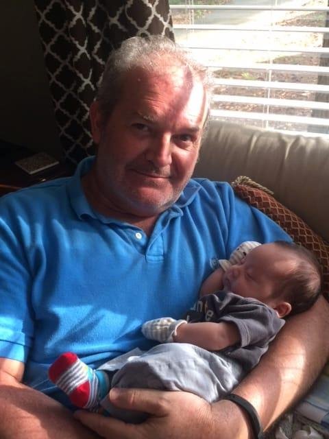 Nothing better. My life is complete. Children, grandchildren. 🤗🤗 with Brayden Santiago Hord.