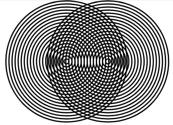 The nerd in you might find this funny. I just thought up a way for a computer to recognize objects in an image using something like moire patterns formed when you move two striped screens in relation to each other. Its a p