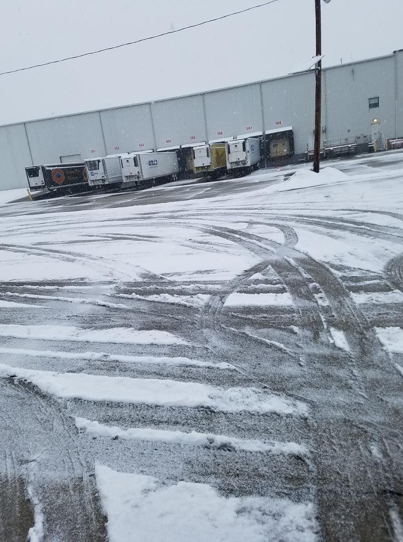 I'm out playing in the snow..