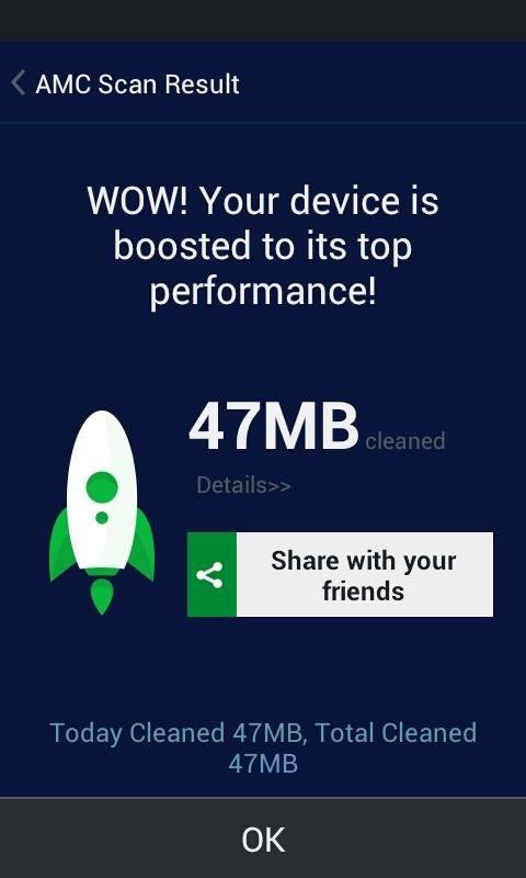It is the best.It makes your smartphone Faster and Cleaner