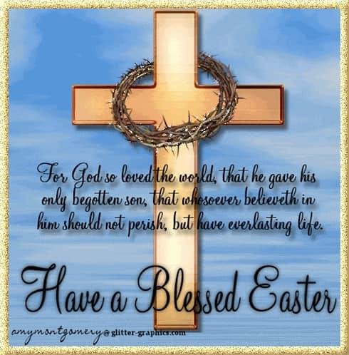 Glad to be back on social media.
Happy Easter and have a Blessed Day ✝️