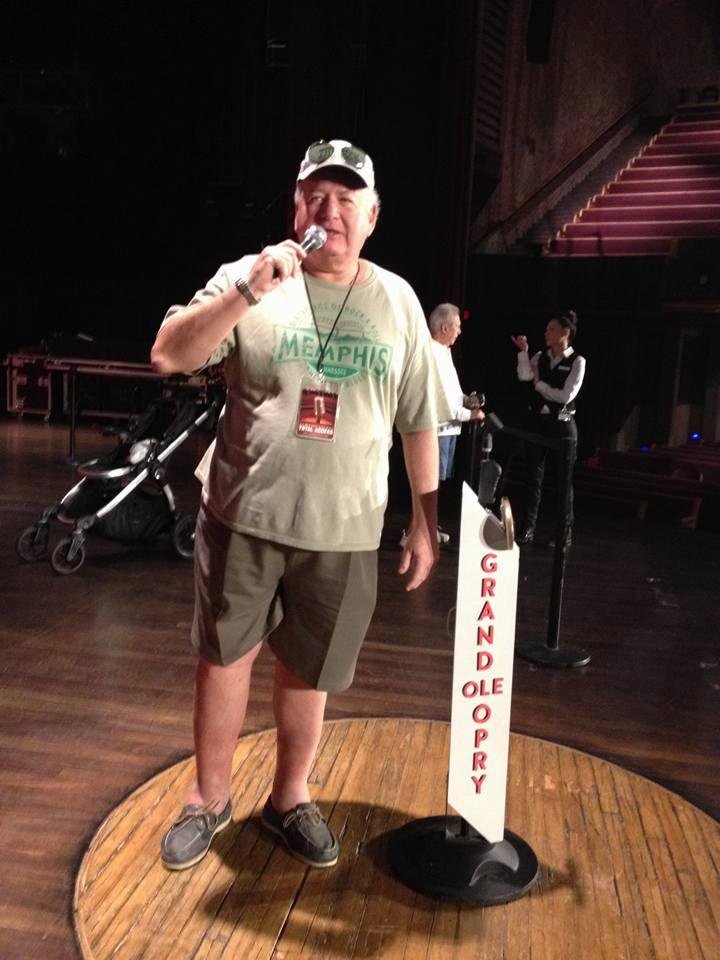 Couldn't resist singing "El Paso" on the stage of the Grand Ole Opry in Nashville. To my surprise offers to appear there did not come rolling in. Guess I'll have to continue to work at retirement.
