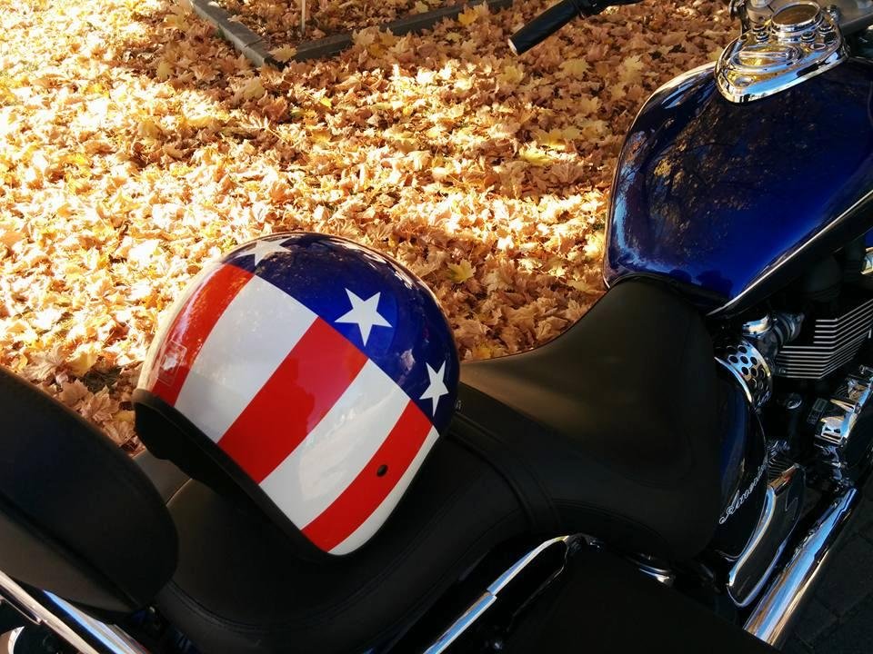 Perfect Veterans Day for a ride.
