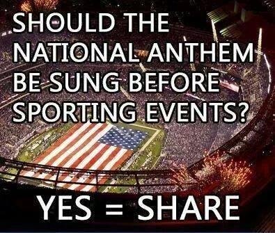 This should always be one of the first songs we teach our children. Wes
Should also tell them how this song came about......it's our heritage. If you don't want this sung maybe another country would best fit your needs