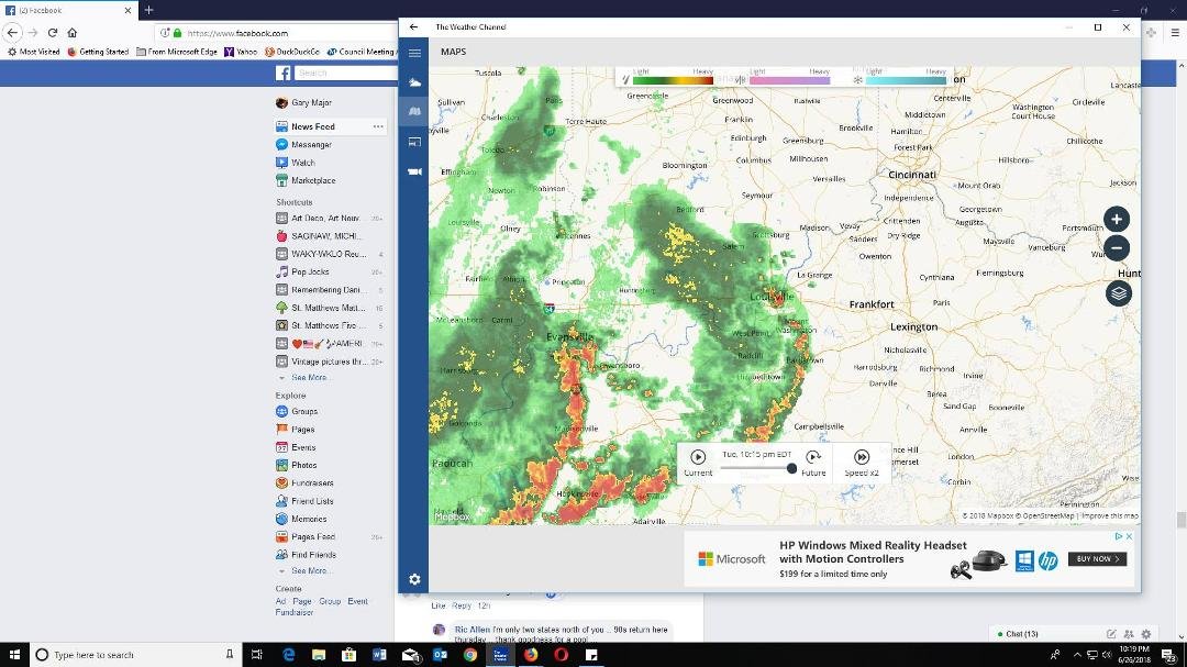 I am hearing some hail on my ac unit