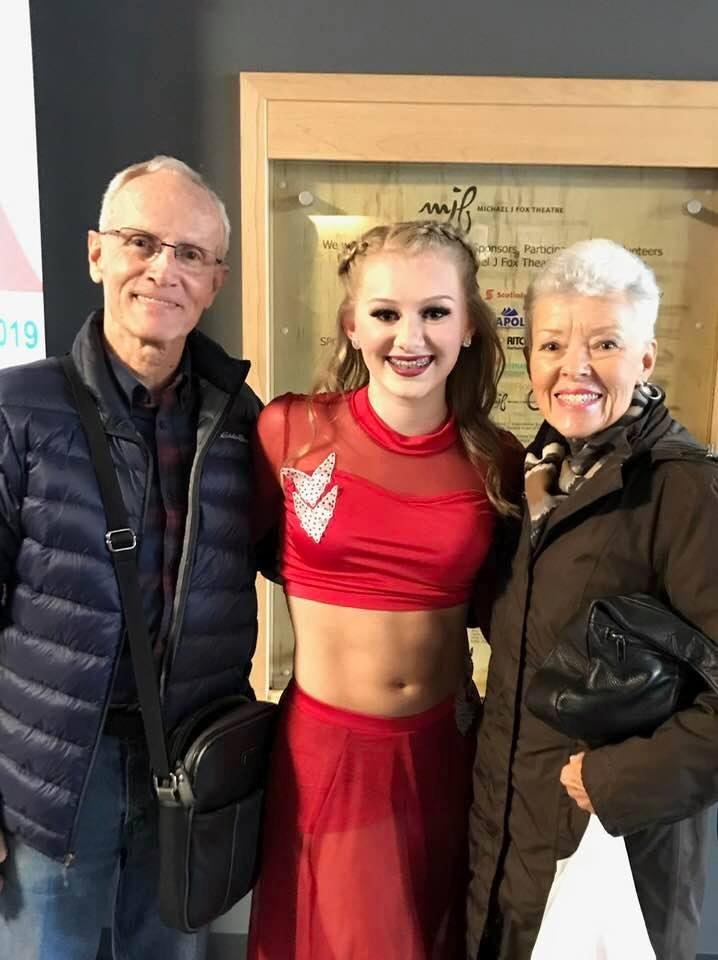 We were happy to watch our granddaughter dance at a competition at Michael J Fox Theatre in Burnaby. We watched her lyrical and jazz solo and a great group number as well. A proud moment!