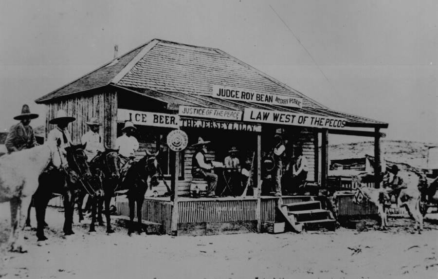 Judge Roy Bean's Courtroom.