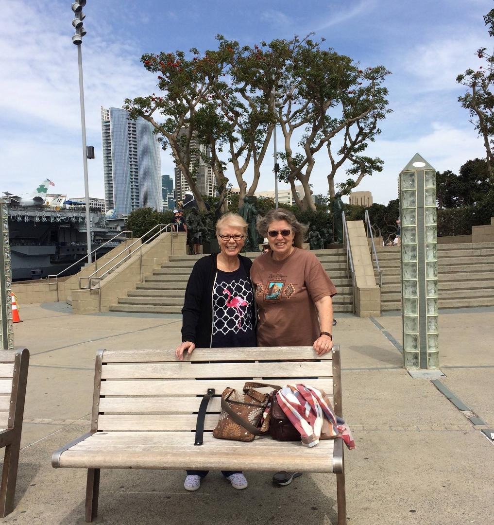 I got to spend today with my college roommate Janine whom I hadn’t seen in over 25 years. Just like old times.