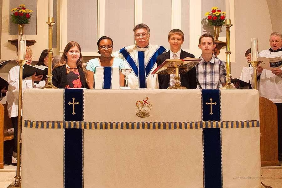 I am joined at the Lord's Table with those involved in the Rite 13 Celebration.