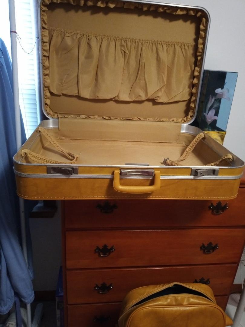 suitcase and overnite bag. $25.00