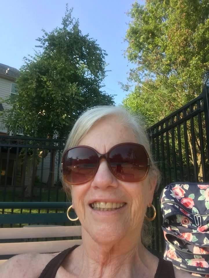 Lounging at the pool and a hot sunny afternoon