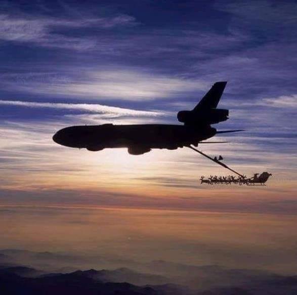 A big thanks to NORAD for assisting Santa Claus on his trip around the world and reassuring kids.