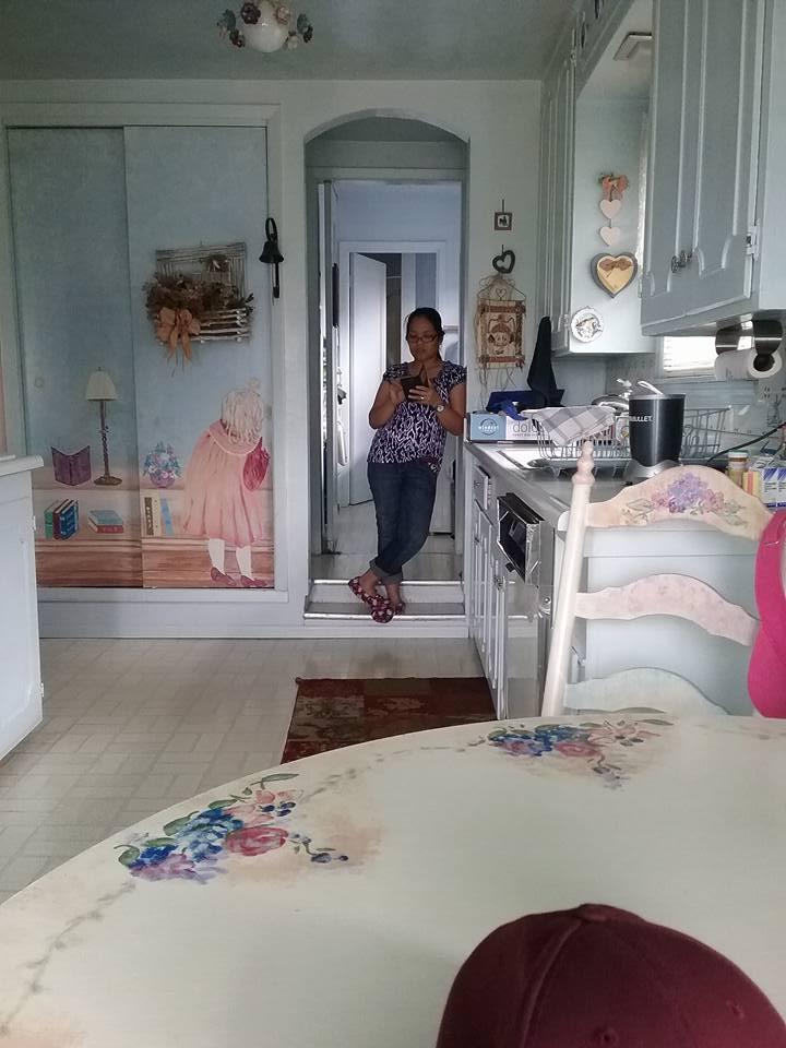 its in John's house