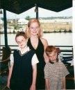 All three together... I think this was at Erin's high school graduation dinner