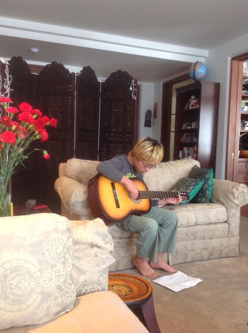 I suppose I must go home but I'm going to miss my "serenades."......
