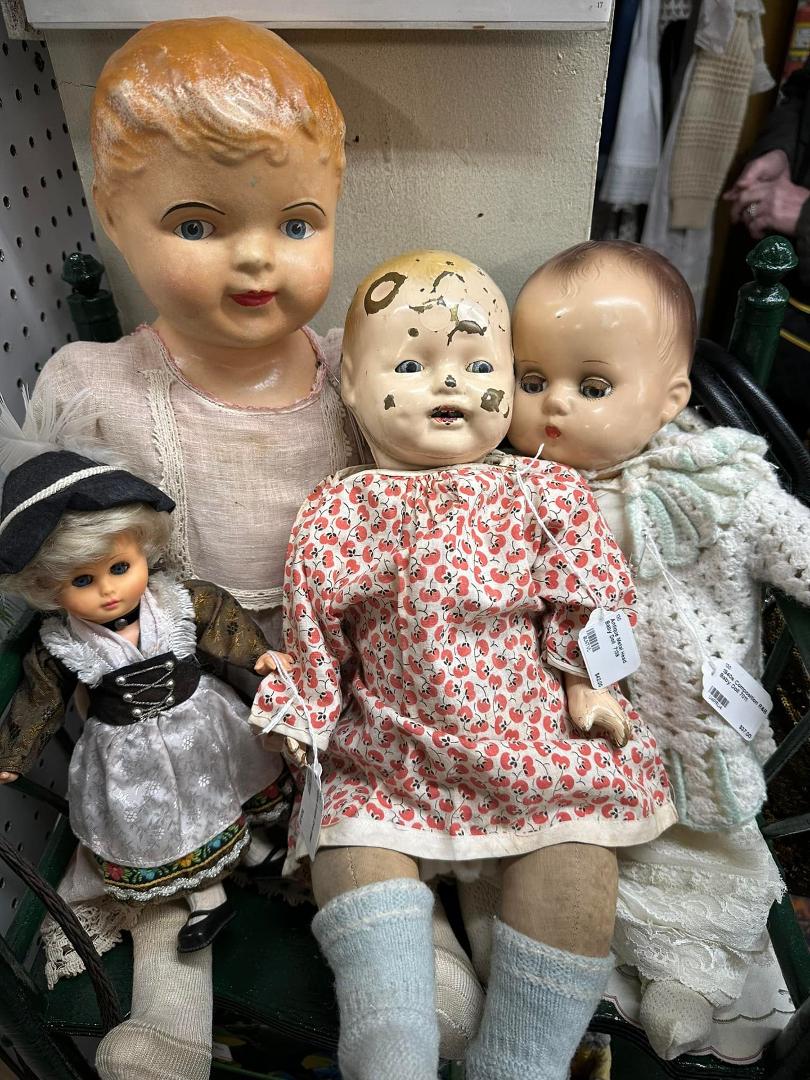 A literal haunting collection of dolls