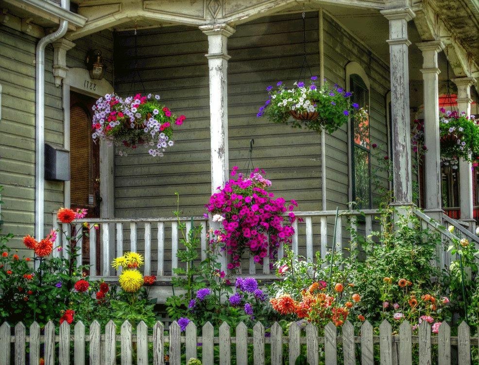 Nice garden in Ohio City