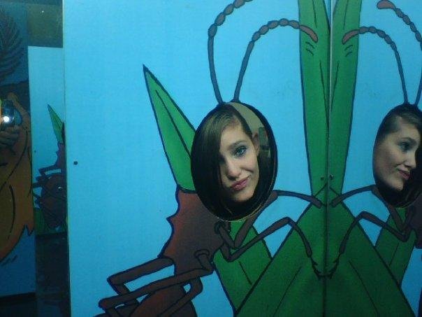 Shalie being a bugger !!