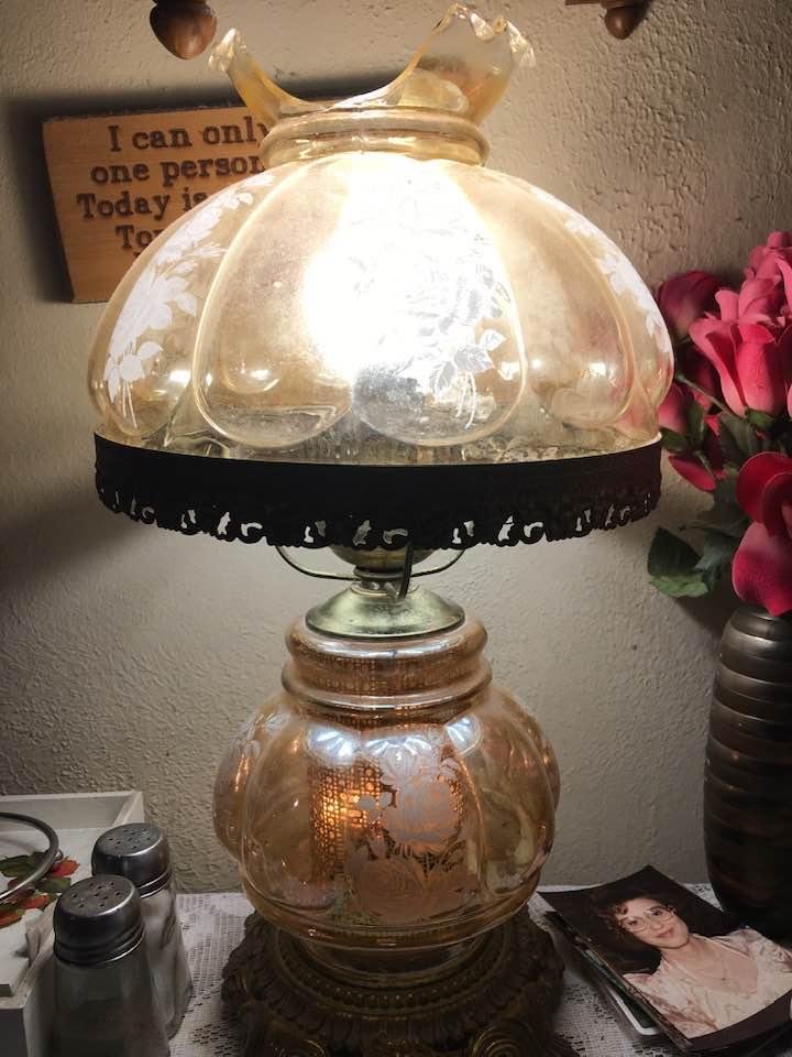 Looking for a Lamp Shade for this old lamp.