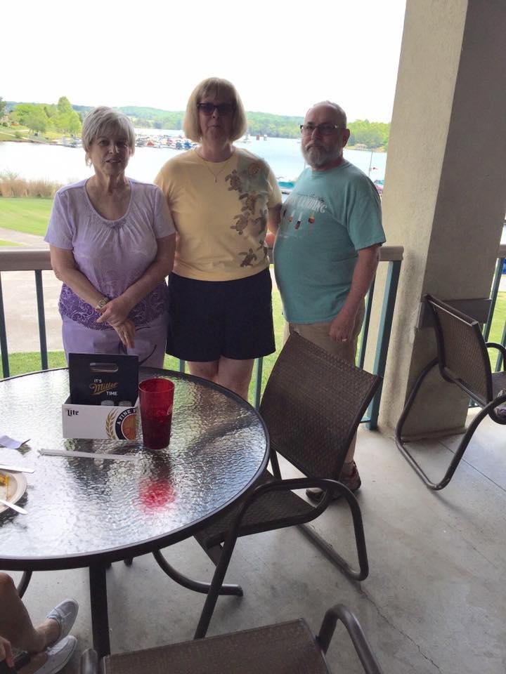 Me, Ro and Gary enjoying lunch at one of Tellico Village's club houses. We had a great visit, and talked about better, happier times working at Kmart Headquarters.