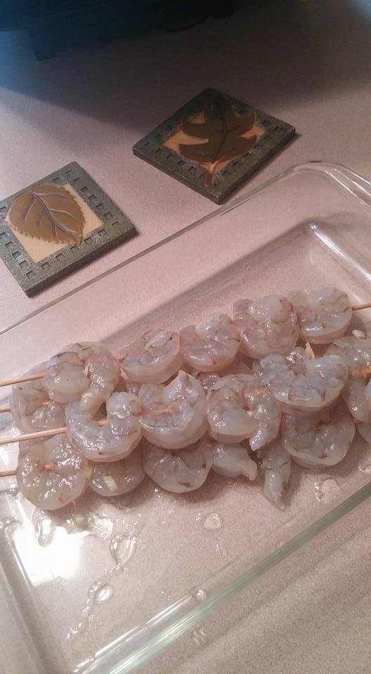 Almost time for shrimp on the barbie
