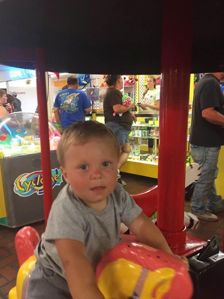 Dylan riding