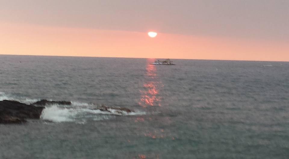 This was our view tonight at dinner. Already thinking about coming back