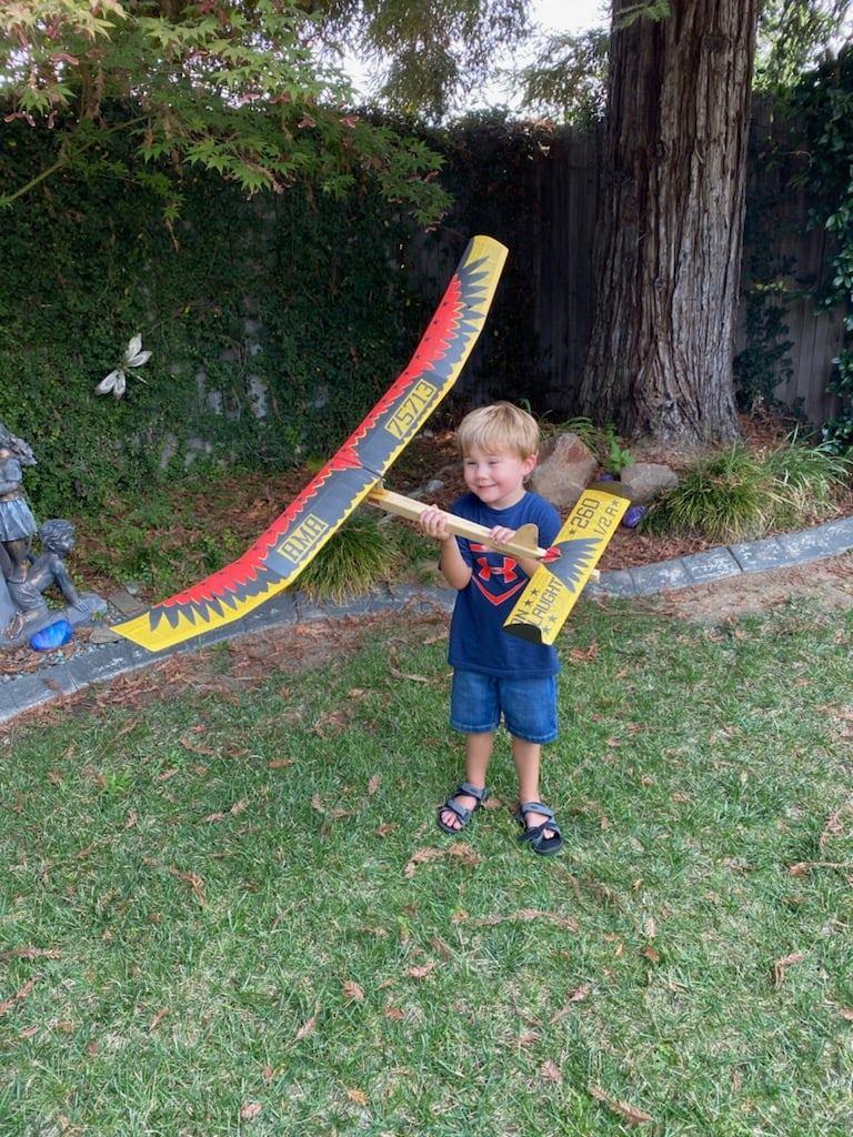 One of my favorite Braydon pictures with Onslaught 260...! FUTURE free flighter....!! 3 years ago.🥰