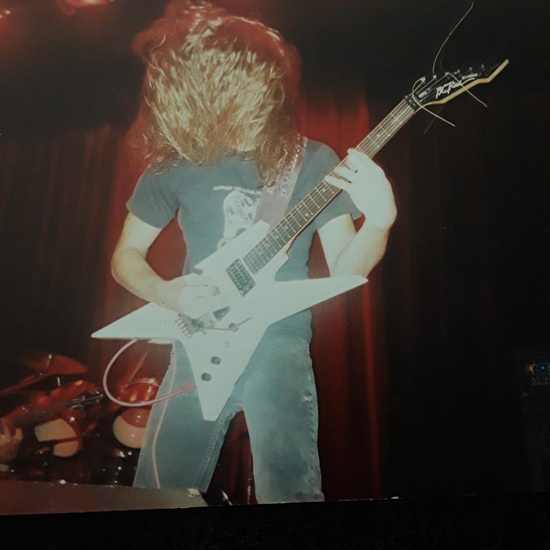 Ryan Dimond...Here's a pic of you playing a show with me in Racine when you were with Timot...I believe it was in 1992?