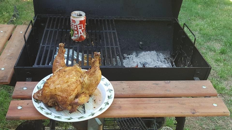 Great use of a Rebel IPA