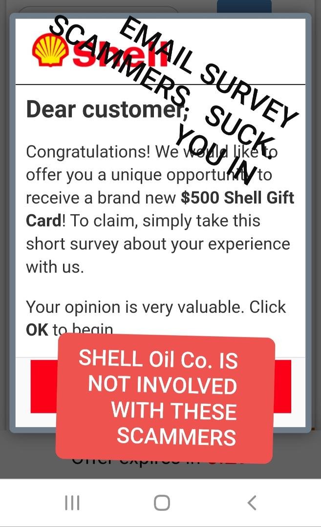 Here is yet anither ad for this fake shell oil $500. Gift card
Again SHELL oil Is not involved in this Fake gas card scam. DO NOT FALL FOR THIS FAKE $500 gas card for $1.95. You weill only get charged an additional $89.995