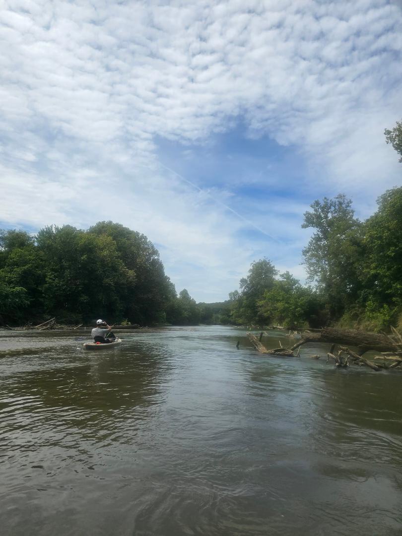 Floated 11 point river today...had river to our self...