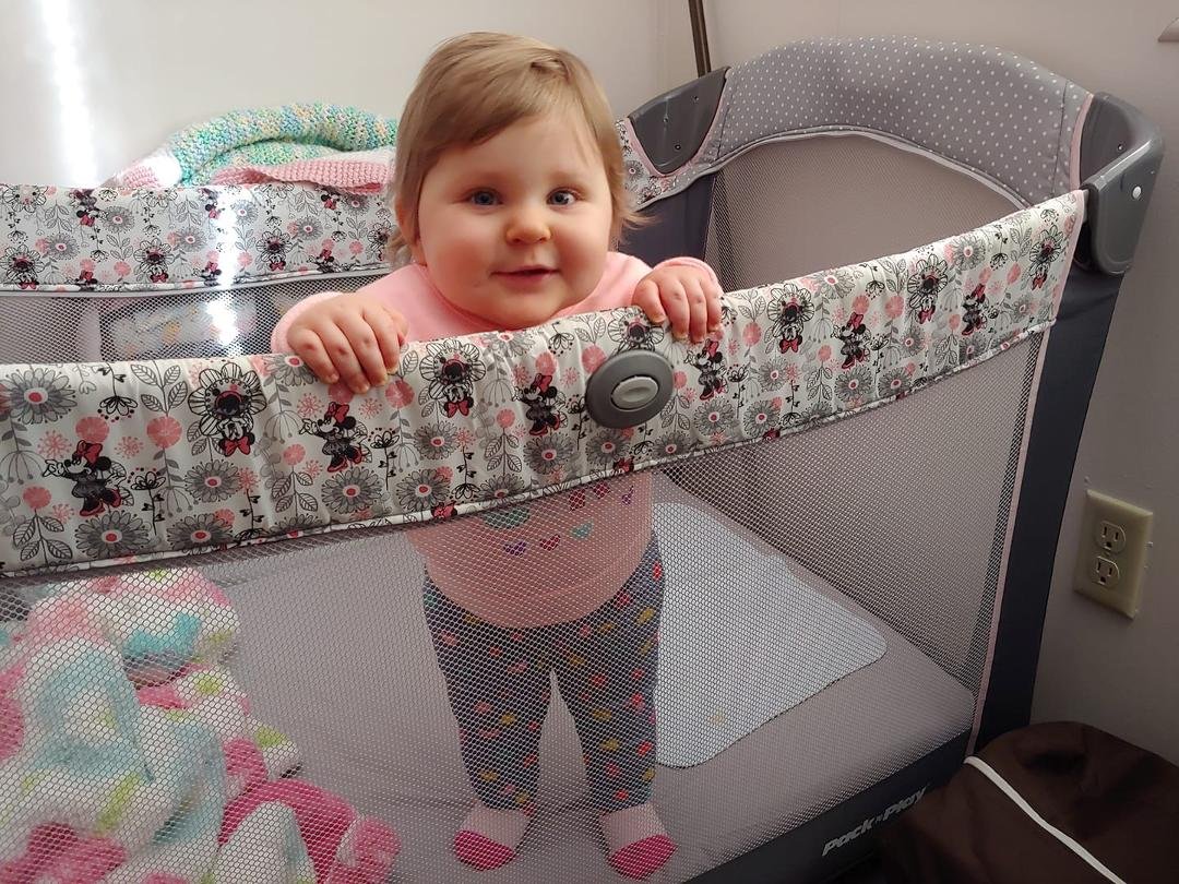 Trying to stand up.