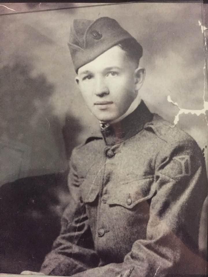 Grandfather Gilmer Farley WWI