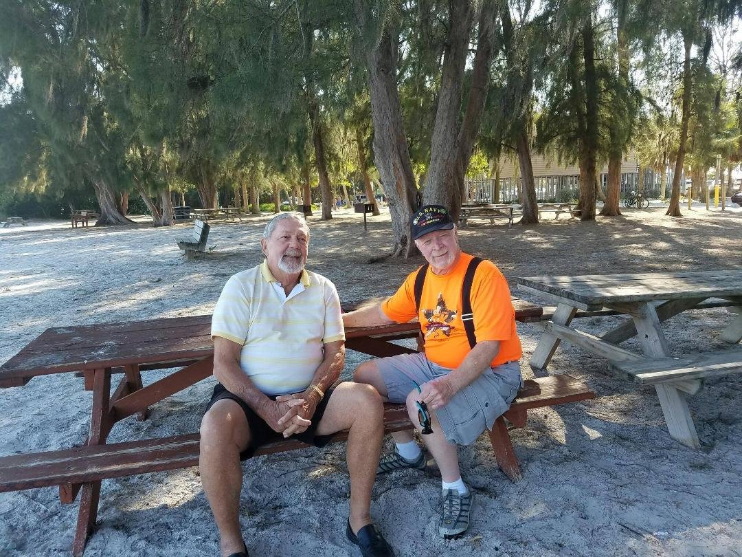 This is a photo of my good and longtime friend Tom Sanders who Pat and I visited with him and Natalie yesterday we had a fantastic lunch and a four hour visit we love them both