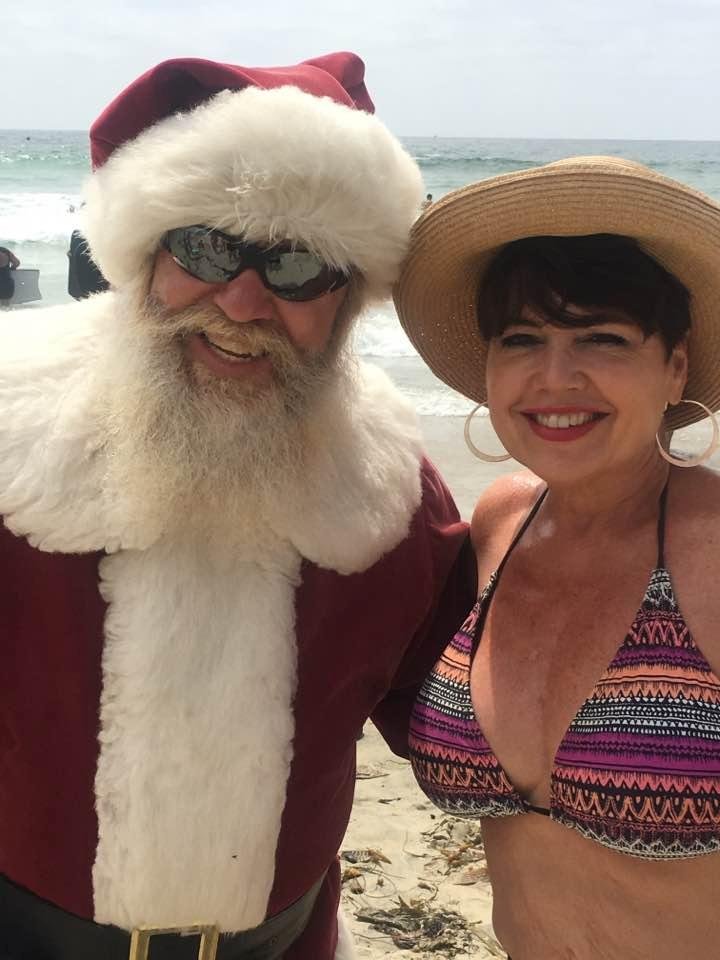 Santa is in San Diego vacationing😃