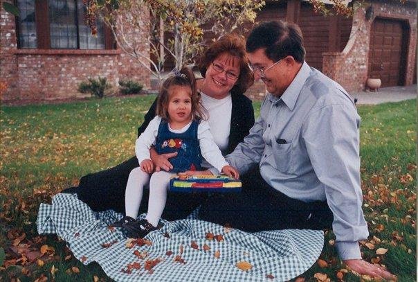 Me, wife Lesleigh, and granddaughter Kayla