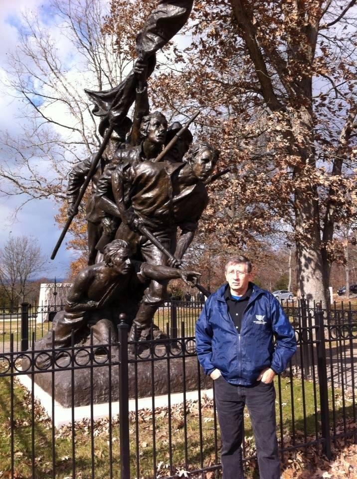 The models for this sculpture were real Civil Was soldiers. I was here Nov 2014. The Battle of Gettysburg, Pa. Was fought July 1-3, 1863.