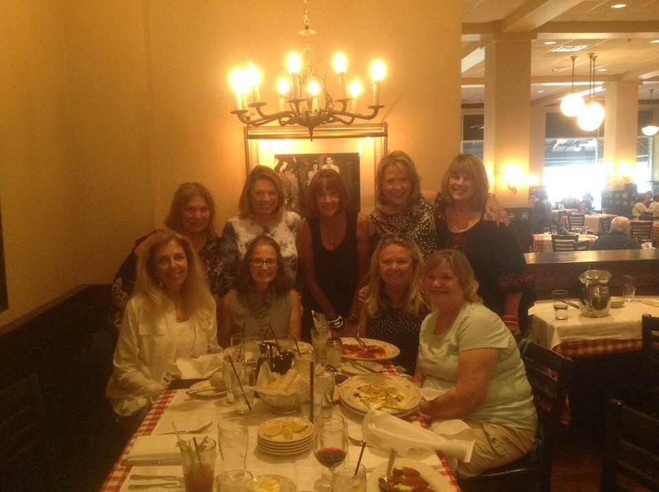 Photo from a 2017 Summer luncheon with HS friends Morton West Class of 1969