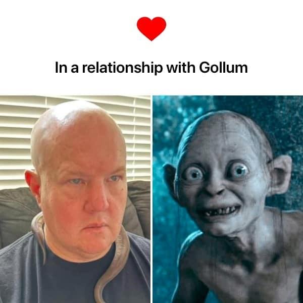 I am in a relationship with myself...lol