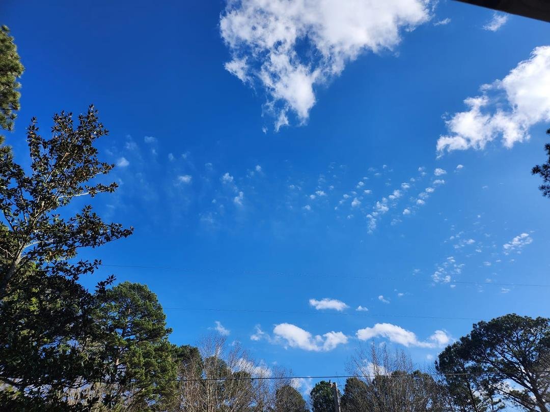 These clouds look suspicious...