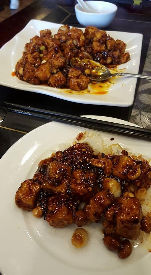 Kung Paolo tofu at Spicy Town in Fremont Ca