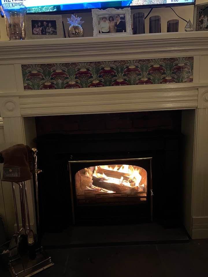 First fire of the season