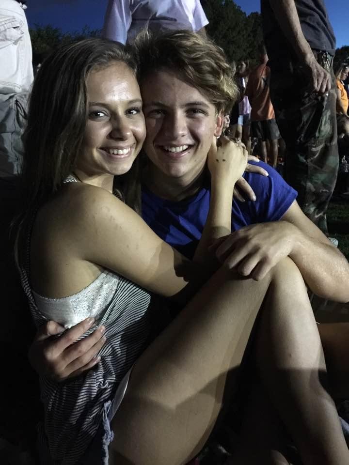 Memphis and Tristan getting ready for Def Leppard!