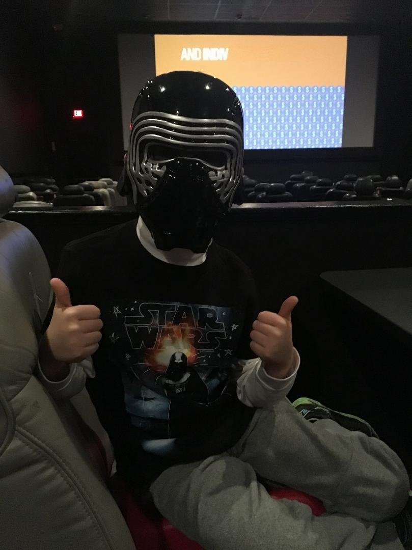 Matty is all set to go and see Star Wars