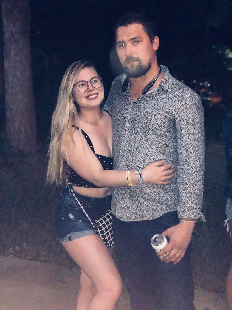 Grandson and his pretty girl