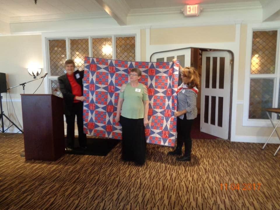 This was my QOV!! It has been to many places before finally being presented. It was is 2016 Fair (won second place), Quilting in the Garden, display Sacramento library, and AVQ Quilt Show! That was one traveling quilt!